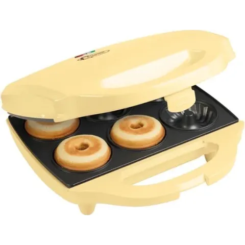 Bestron Tulbandmaker Sweet Dreams 27,8 Cm 900w Staal Geel