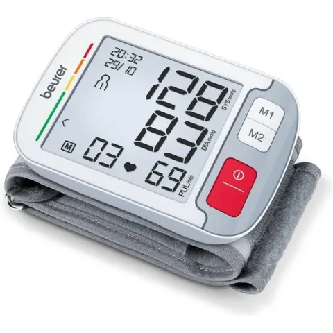 Beurer BC51 - Bloeddrukmeter pols - XL display - Hartritmestoornis herkenning