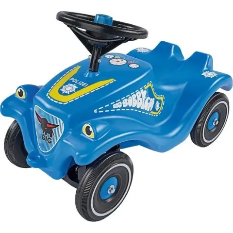 BIG Bobby Car Classic - Loopauto - Rijspeelgoed - Politie - Blauw