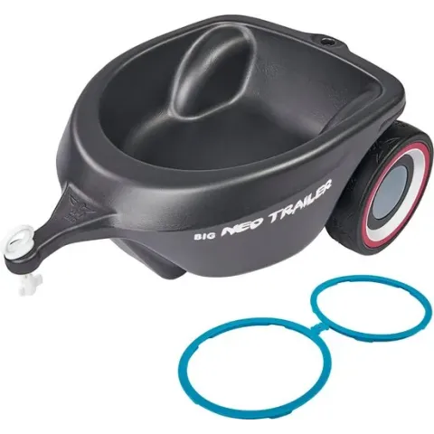 BIG Bobby Car Neo zit-aanhanger Graphite