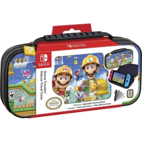 Bigben Official Licensed Super Mario Maker Travel Case - Nintendo Switch