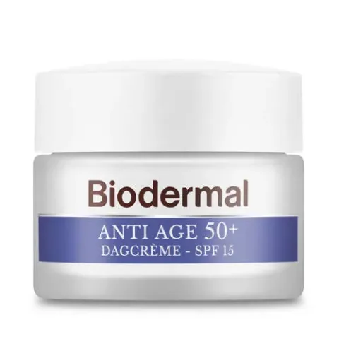 Biodermal Anti Age 50+ dagcrème tegen huidveroudering SPF15 - 50 ml