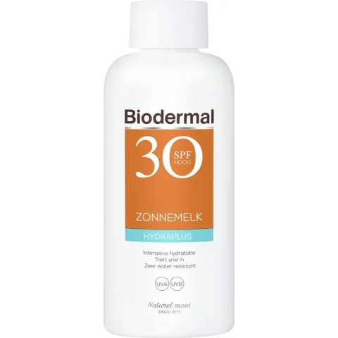 Biodermal Zonnebrand - Hydraplus - Zonnemelk - SPF 30 - 200ml