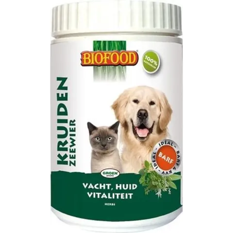 Biofood natuurkruiden hond / kat 125 gr