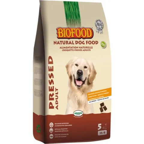 Biofood vleesbrok geperst hondenvoer 5 kg