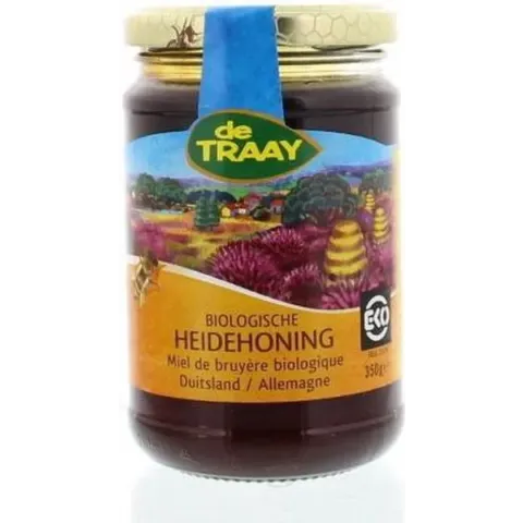 Biologische heidehoning de Traay 350G (vloeibaar)