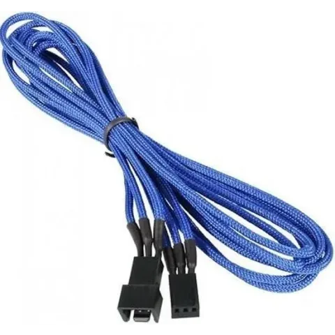 BitFenix BFA-MSC-3F60BK-RP kabeladapter/verloopstukje 3-pin Zwart, Blauw