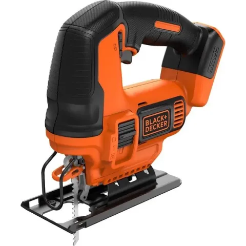 BLACK+DECKER 18V Pendeldecoupeerzaag BDCJS18 - sleutelvrij zaagblad wisselen - T en U aansluiting