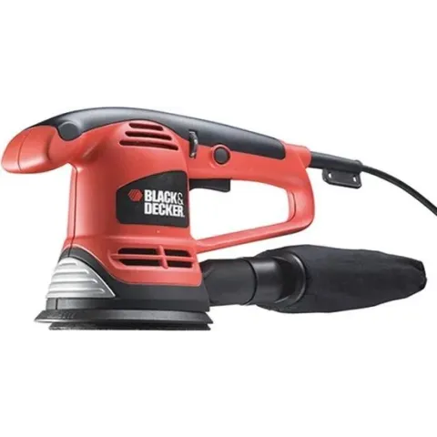 BLACK+DECKER KA191EK-QS Excentrische Schuurmachine - 480W  - incl. schuurpapier