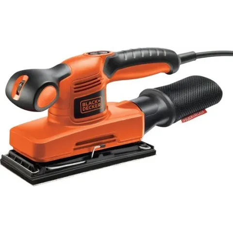 BLACK+DECKER KA320EKA-QS Schuurmachine - 240W - 5 schuurvellen - stofopvangzak