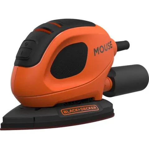 BLACK+DECKER Mouse BEW230-QS detailschuurmachine - 55W - incl. 6 schuurvellen