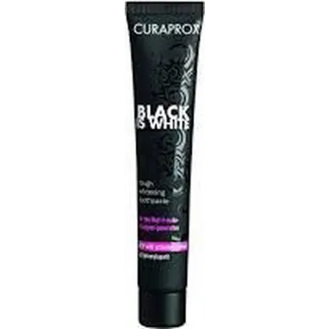 Black is white tandpasta whitening 90 ml