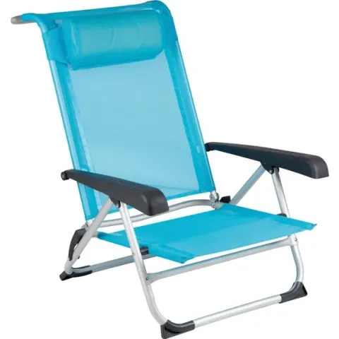 Bo-Camp Strandstoel - Saint-tropez - Blauw