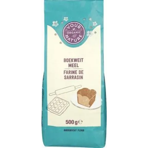 Boekweitmeel 500 gram Your Organic Nature - Biologisch
