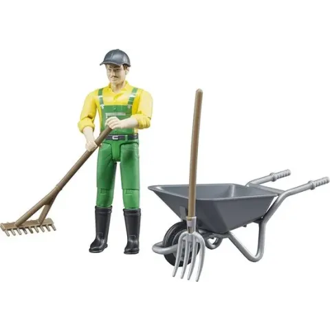Boer met accessoires Bruder
