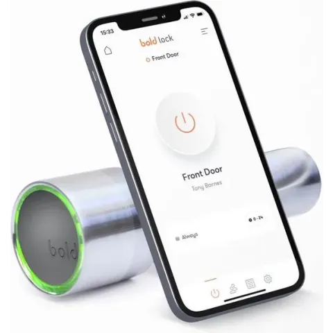 Bold Smart Lock Cilinder SX-45 - Slim deurslot - RVS - Zilver