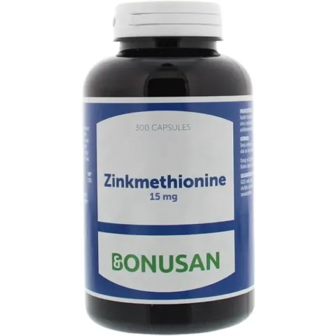 Bonusan Zinkmethionine 15 mg - 300 vcaps