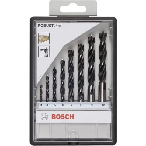 Bosch 8-delige Houtborenset