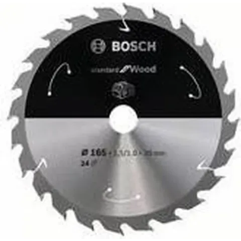 Bosch Accessories 2608837685 Cirkelzaagblad 165 x 20 mm Aantal tanden: 24 1 stuk(s)