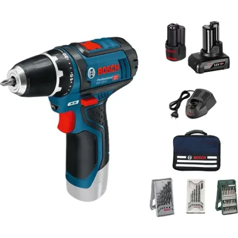 Bosch Accu boorm GSR 10,8-2-LI Set bu