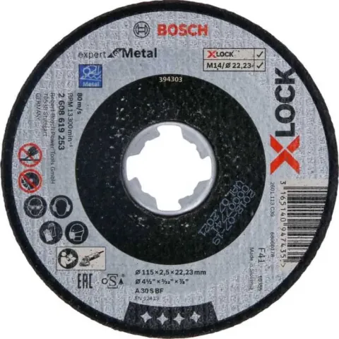 Bosch Bosc X-LOCK Trennsch. 115X2,5mm EfM ger.