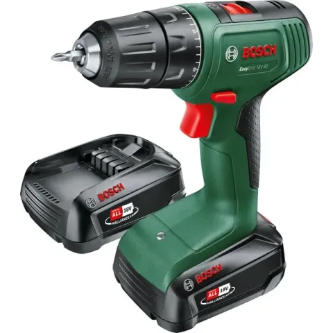Bosch EasyDrill 18V-40 Accu-schroefboormachine 18 V 2 Ah Li-ion - Met twee accu's