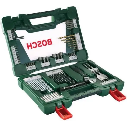 Bosch V-Line borenset - 83-delig - Titanium Plus Serie - Voor hout, metaal en steen