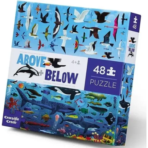 Boven + Beneden Sea & Sky puzzel – 48 stukken