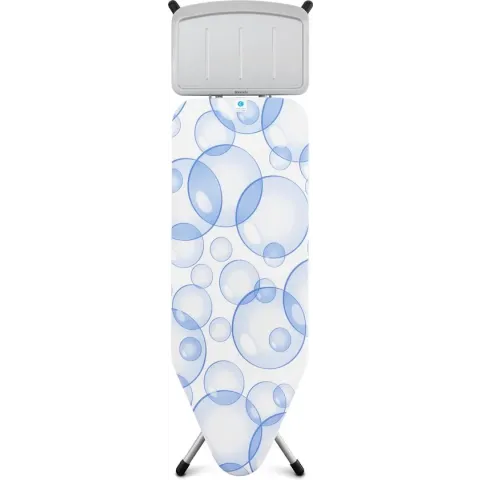 Brabantia Perfect Flow Strijkplank C met Stoomunithouder - 124 x 45 cm - Bubbles