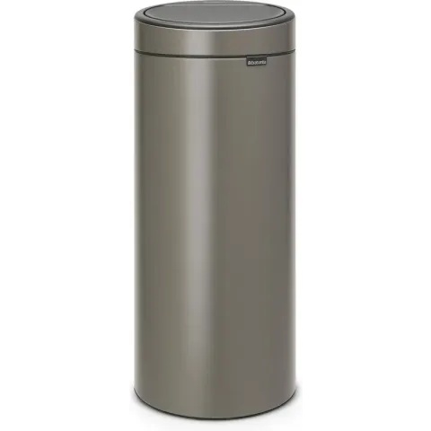 Brabantia Touch Bin Prullenbak - 30 l - Platinum