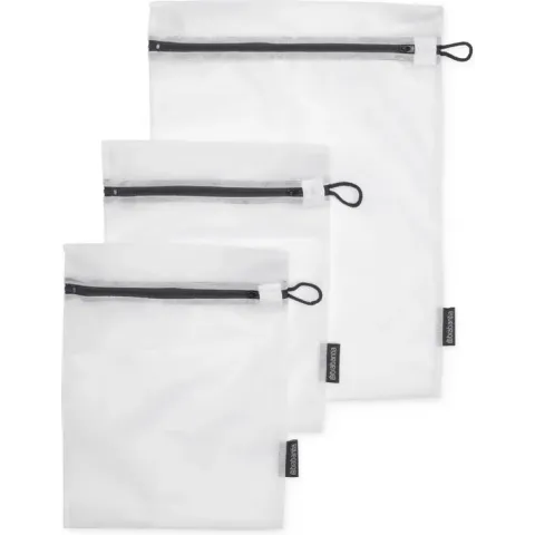 Brabantia Waszakjes in 2 maten - Set van 3 - White / Grey