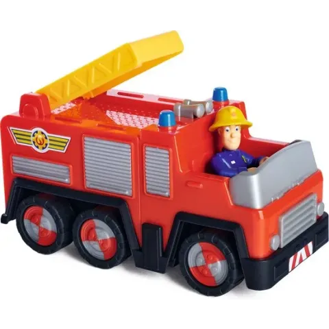 Brandweerman Sam Jupiter met Brandweerman Sam Figuur - Speelgoedvoertuig - vanaf 3 jaar