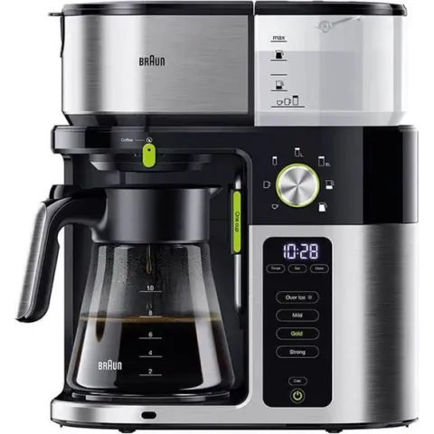 Braun KF9050BK MultiServe Koffiezetapparaat Zwart/RVS