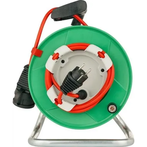 Brennenstuhl 1098550001 Kabelhaspel 23.00 m Rood (mat) Randaarde stekker