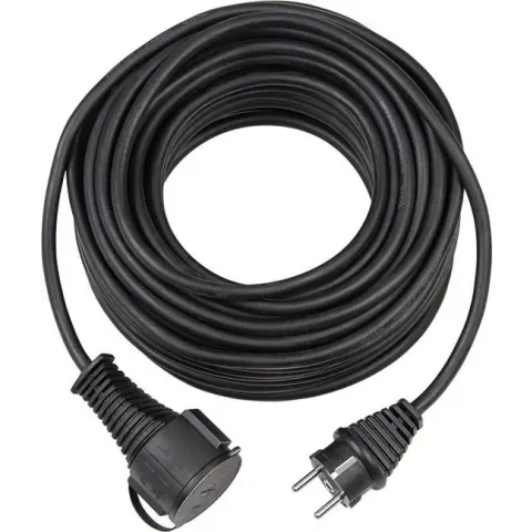 Brennenstuhl Bremaxx IP44 Verlengkabel - Geschikt voor buitengebruik - Zwart - 3x1,5mm2 - 10 meter