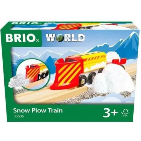 BRIO Sneeuwschuivertrein - 33606
