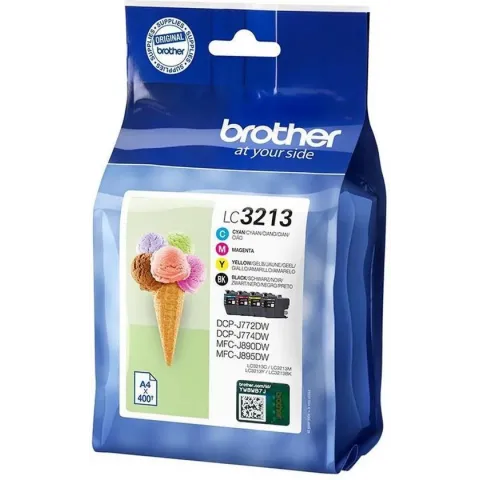 Brother LC-3213VALDR inktcartridge Original Zwart, Cyaan, Magenta, Geel Multipack
