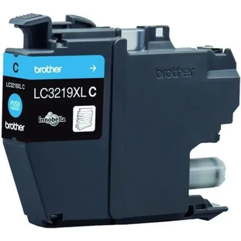 Brother LC-3219XLC - XL Inktcartridge / Blauw