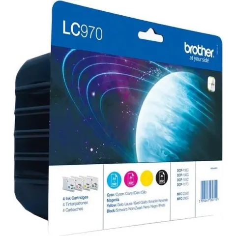 Brother LC970BK - Inktcartridge / Magenta / Geel / Cyaan