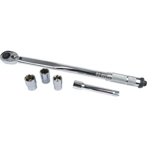 Brüder Mannesmann - Momentsleutel 28-210 - Nm 1/2" - 5-delig | Handgereedschap