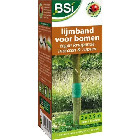 Bsi Boomlijmband 2 X 2,5 Meter Groen/bruin