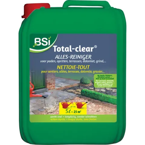 BSI Total-clear allesreiniger 5 liter, voor 25 m2