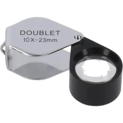 Byomic Inslagloep Doublet Byo-id1023 10x - 23mm Glas Zwart
