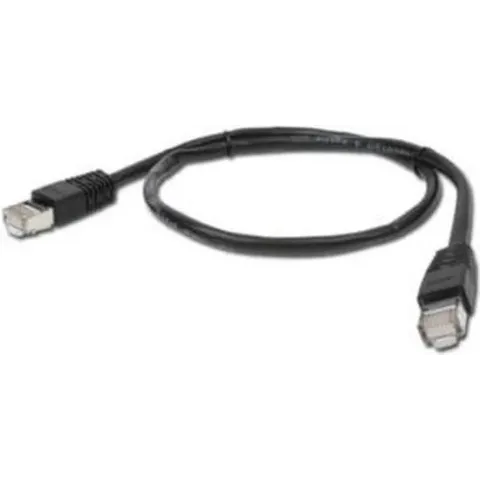 CablExpert PP6-0.5M/BK - Netwerkkabel, FTP Cat6, zwart