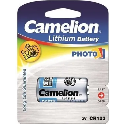 Camelion CR123A 3V Lithium batterij
