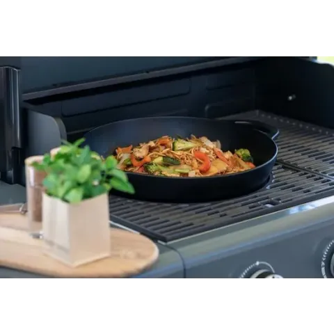 Campingaz Culinary Modular Gietijzeren Wok - BBQ Accessoire - Ø 32 cm