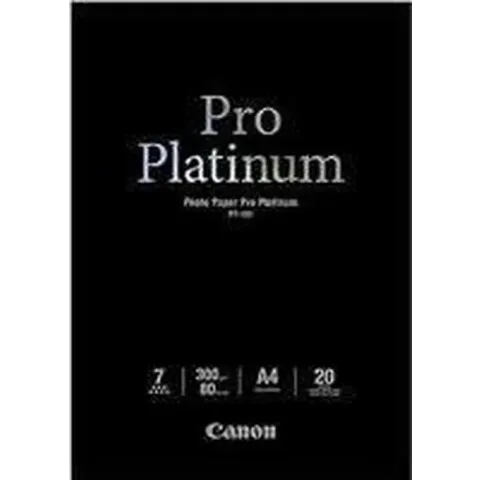 Canon PT-101 Pro Platinum photo paper 300g/m2 A4 20vel