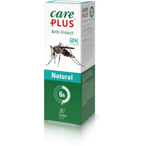 Care Plus Anti-Insect Natural Spray - 100 ml- muggenspray- natuurlijk