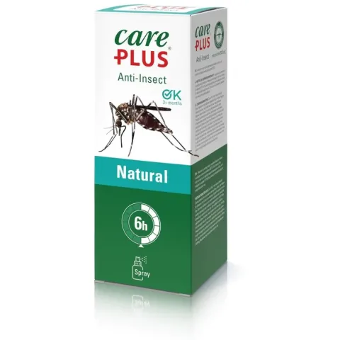Care Plus Anti-Insect Natural spray - 200 ml - muggenspray- natuurlijk