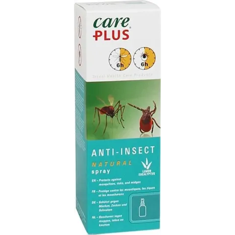 Care Plus Anti-Insect Natural Spray, 60 ML - muggenspray - natuurlijk